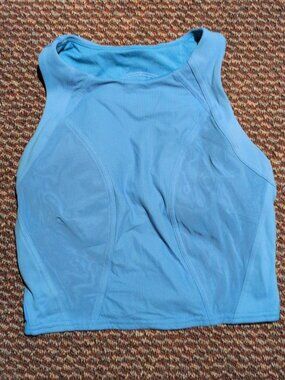 Lululemon women's ventilated tank, periwinkle...